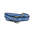 D-Ring Belt w/ Woven Fabric - Youth Size: Medium (18-20)